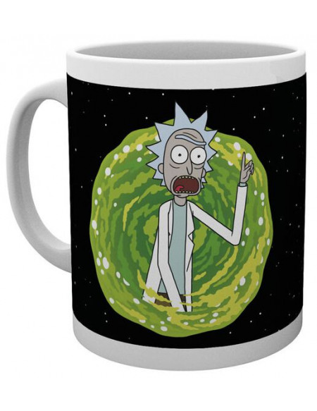 Rick & Morty Your Opinion Mug blanc