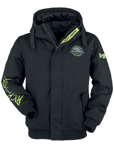 Rick & Morty UFO Veste noir