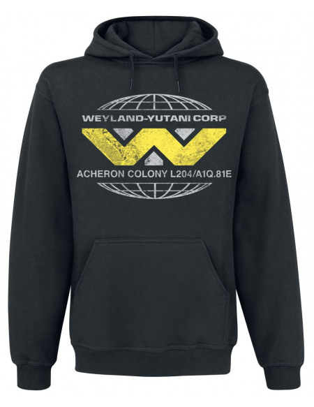 Alien Sweat à capuche noir