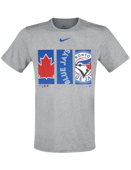 MLB Nike - Toronto Blue Jays T-shirt gris sombre chiné