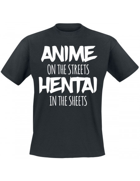 Anime On The Streets ... T-shirt noir