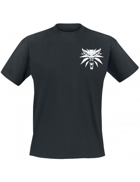 The Witcher Épées T-shirt noir