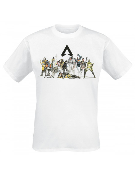Apex Legends Groupe T-shirt blanc
