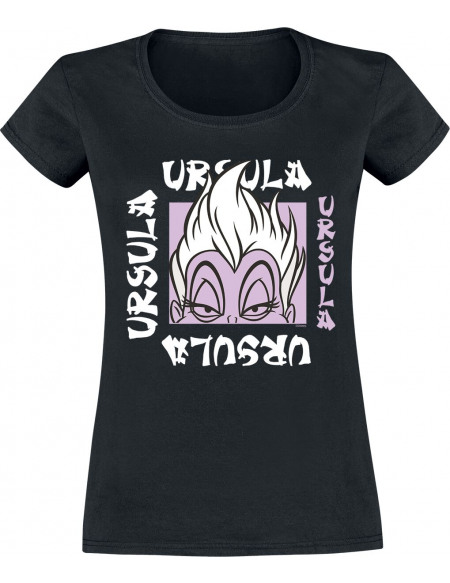 Disney Villains Ursula T-shirt Femme noir