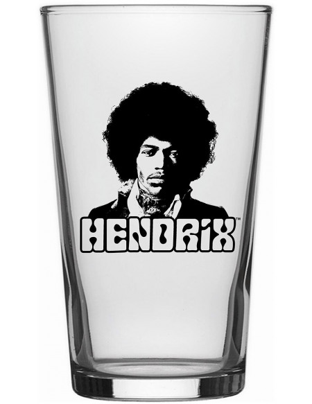 Jimi Hendrix Are You Experienced Verre à pinte transparent