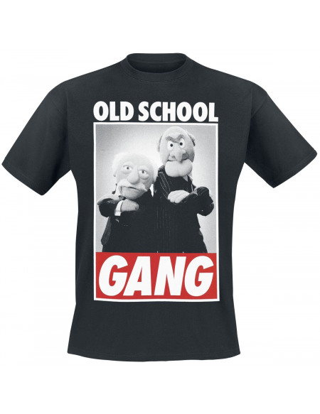 Le Muppet Show Old School Gang T-shirt noir