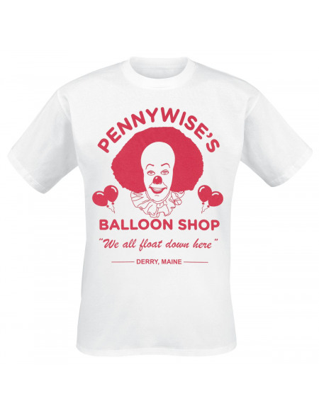 ÇA Pennywise Balloon Shop T-shirt blanc