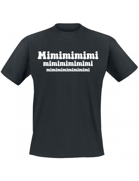 Mimimimimi T-shirt noir