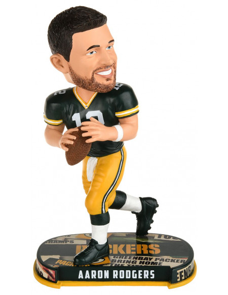 NFL Aaron Rodgers (Bobblehead) Figurine de collection Standard