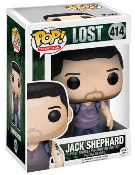 Lost Jack Shephard Vinyl Figur 414 Figurine de collection Standard