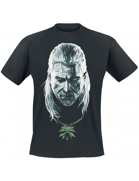 The Witcher Geralt T-shirt noir