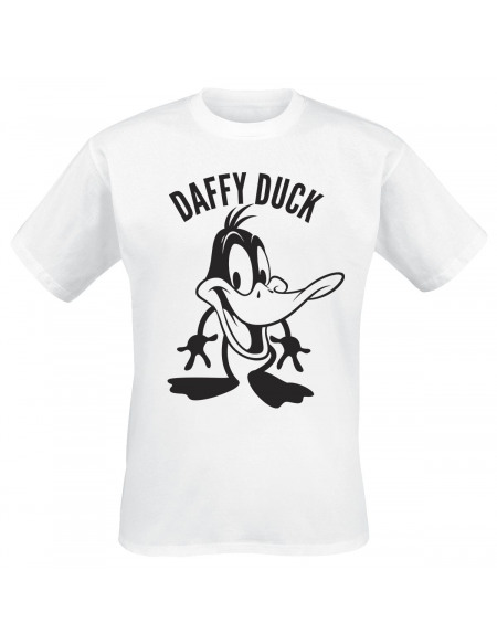 Looney Tunes Daffy Duck T-shirt blanc