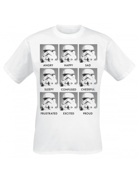 Star Wars Star Wars - The Last Jedi O.S.T. T-shirt blanc