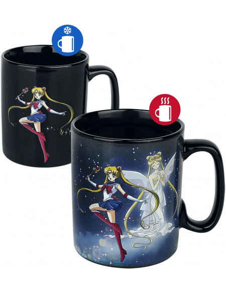 Sailor Moon Sailor & Chibi - Mug Thermoréactif Mug multicolore