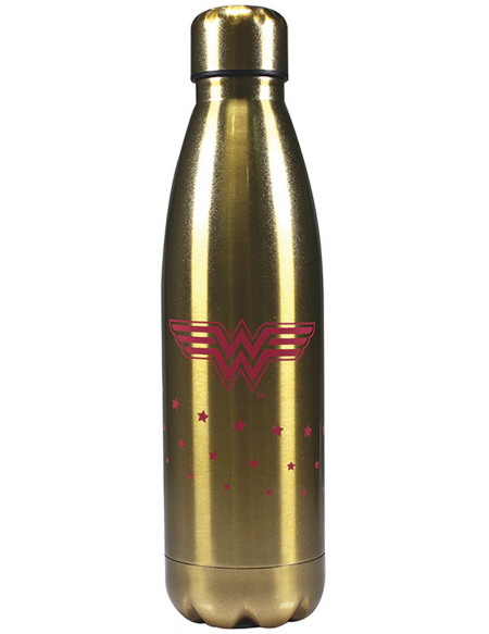 Wonder Woman Woman On A Mission Bouteille couleur or