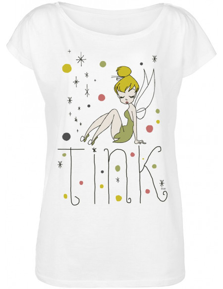 Tinker Bell Classique T-shirt Femme blanc