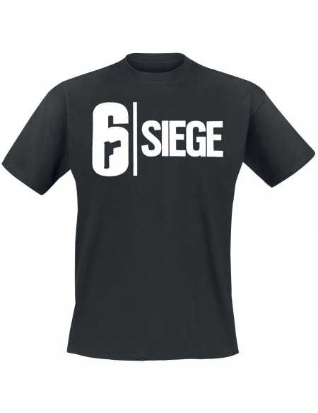 Rainbow Six Siege - Logo T-shirt noir