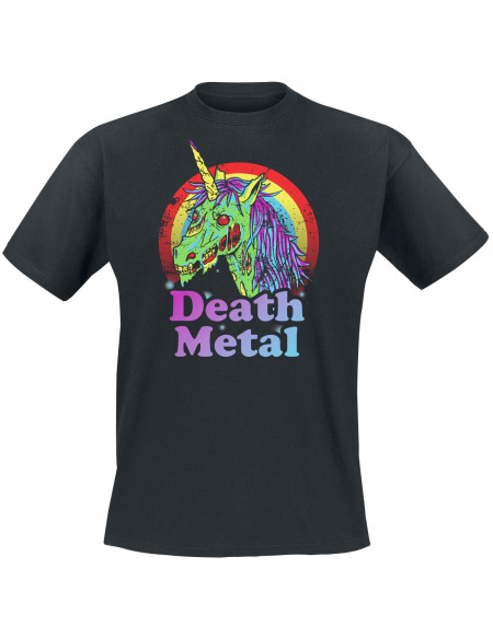 Death Metal T-shirt noir