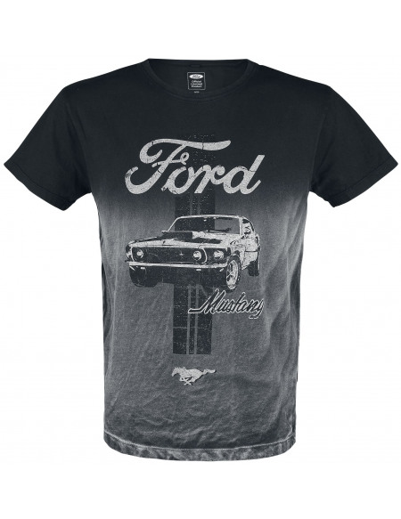 Ford Mustang T-shirt noir/gris