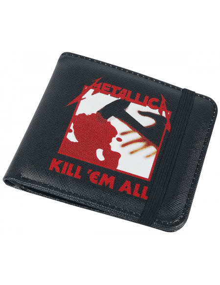 Metallica Kill 'Em All Portefeuille noir