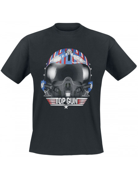 Top Gun Maverick - Casque T-shirt noir