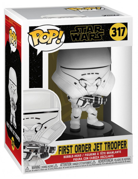 Star Wars Épisode 9 - L'Ascension de Skywalker - First Order Jet Trooper - Funko Pop! n° 317 Figurine de collection Standard