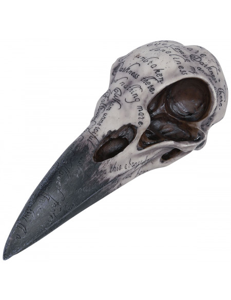 Nemesis Now Edgar’s Skull Raven Article décoratif Standard