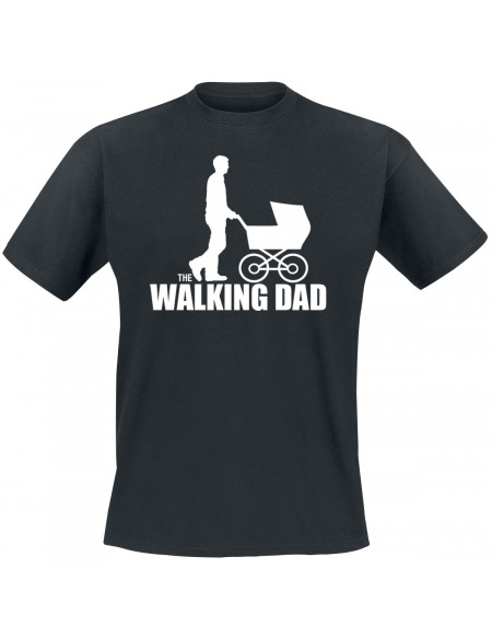 The Walking Dad T-shirt noir