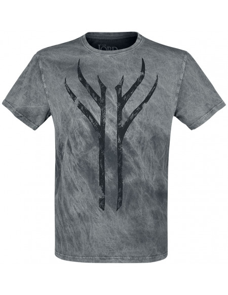 Le Seigneur Des Anneaux Rune T-shirt gris