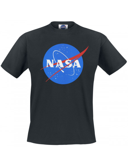 NASA Logo Rond NASA T-shirt noir