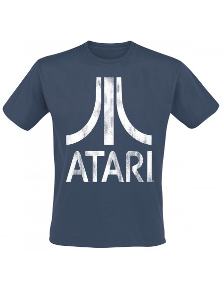 Atari Logo T-shirt bleu chiné