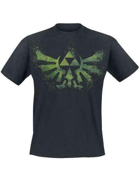 The Legend Of Zelda Wingcrest - Triforce T-shirt noir