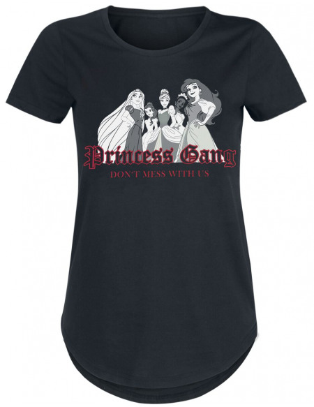Princesses Disney Gang - Don't Mess With Us T-shirt Femme noir