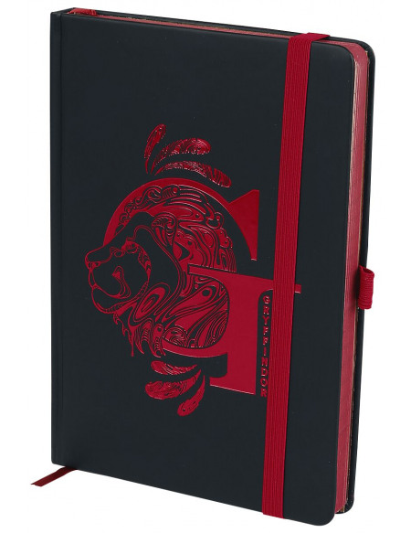 Harry Potter Gryffondor - Carnet Premium Cahier noir/rouge