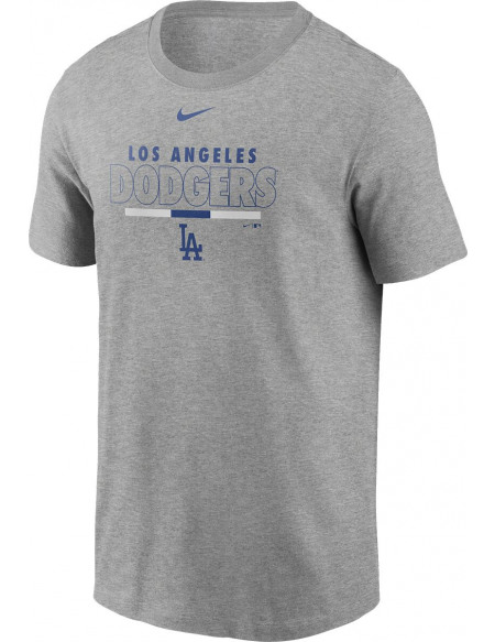 MLB Nike - LA Dodgers T-shirt gris sombre chiné