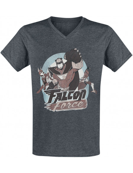 Scoob! Scoob - Falcon Force T-shirt gris chiné