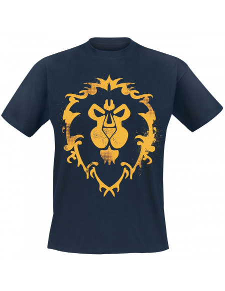 World Of Warcraft Alliance T-shirt bleu