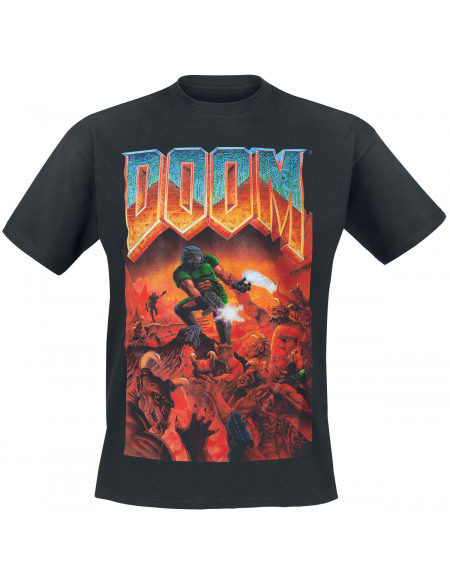 Doom Jaquette Classique T-shirt noir