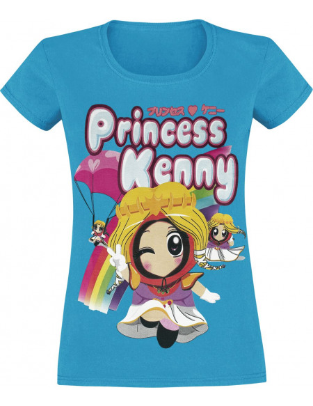 South Park Princess Kenny T-shirt Femme saphir
