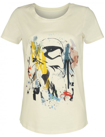 Star Wars Stormtrooper - Art T-shirt Femme blanc cassé