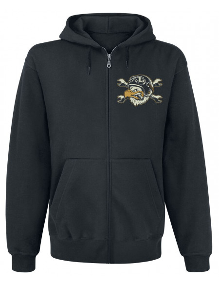American Chopper Cigar Eagle Sweat à capuche noir