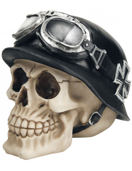 Nemesis Now Iron Cross Skull Crâne décoratif Standard