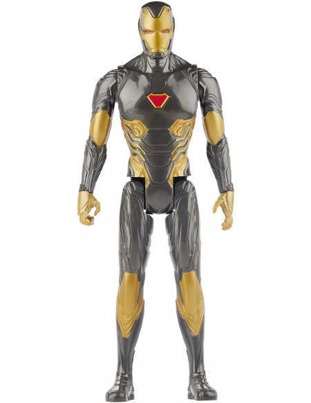 Avengers Titan Hero Serie Blast Gear Deluxe - Iron Man Gold Figurine articulée multicolore