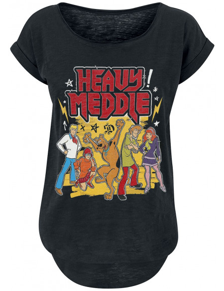 Scooby-Doo Heavy Meddle T-shirt Femme noir