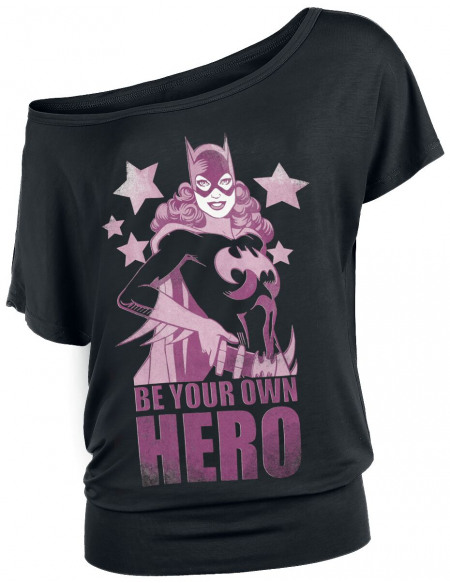 Batgirl Be Your Own Hero T-shirt Femme noir