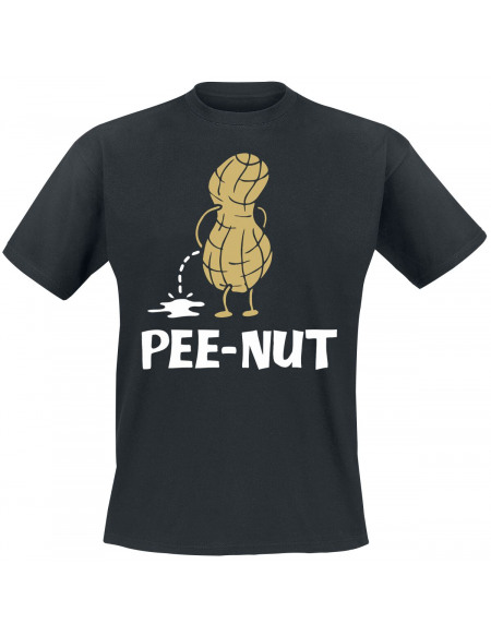 Pee-Nut T-shirt noir