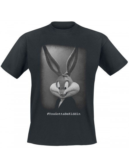 Looney Tunes Bugs Bunny - #YouGottaBekiddin T-shirt noir