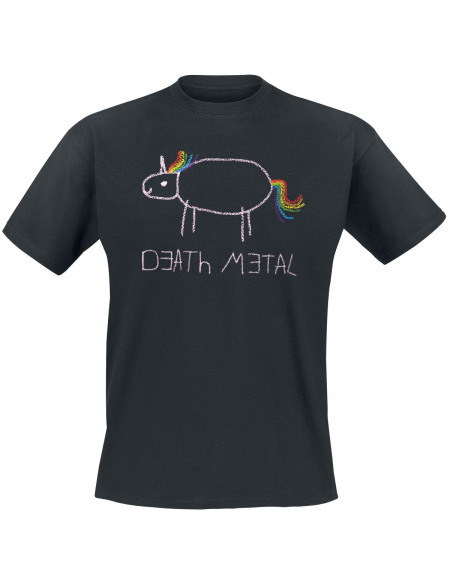 Death Metal T-shirt noir