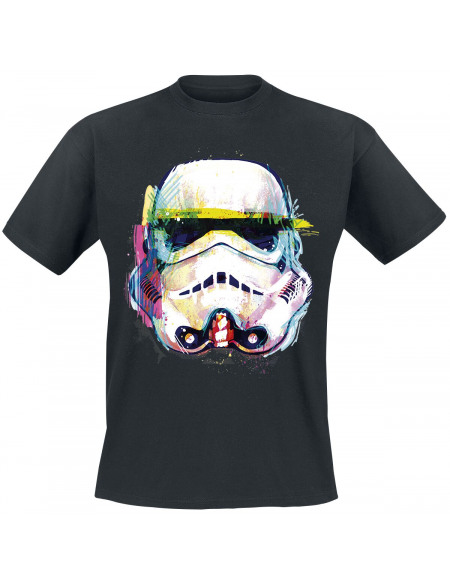 Star Wars Trooper Painting T-shirt noir