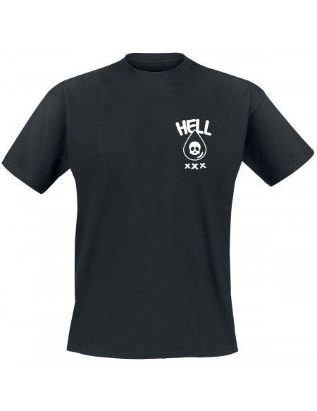 The bearded Phil Hell T-shirt noir